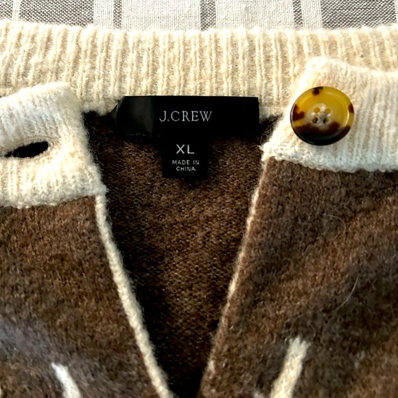 Merino wool and alpaca cardigan - Picture 3 of 4